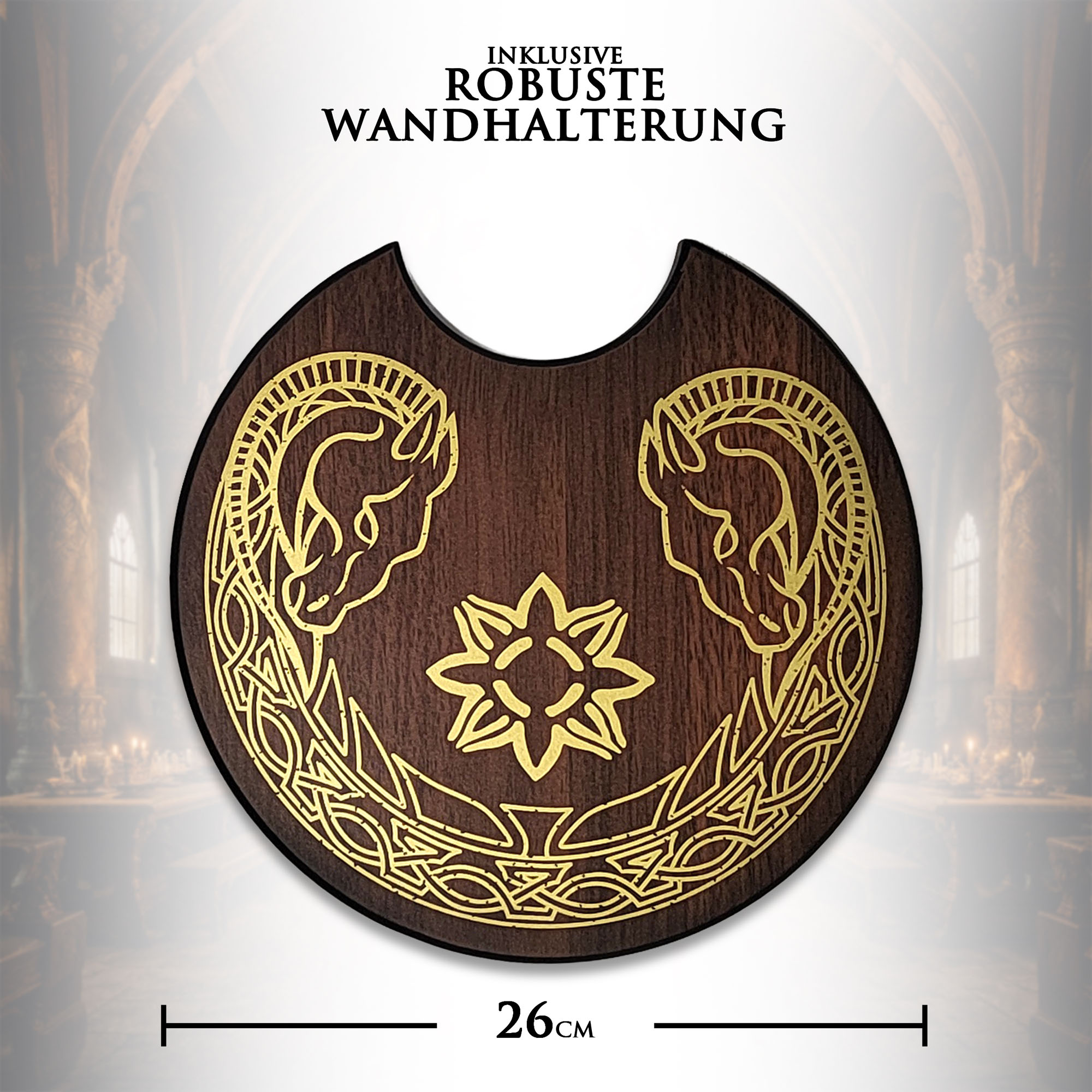Herr der Ringe Théodreds Schwert Replik 96 cm – Rohan Schwert aus The Two Towers mit Wandhalterung – Lord of the Rings Sammlerschwert mit Stahlklinge