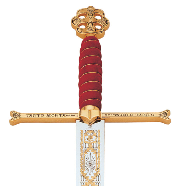 Langschwert der Katholischen Könige Goldfinish