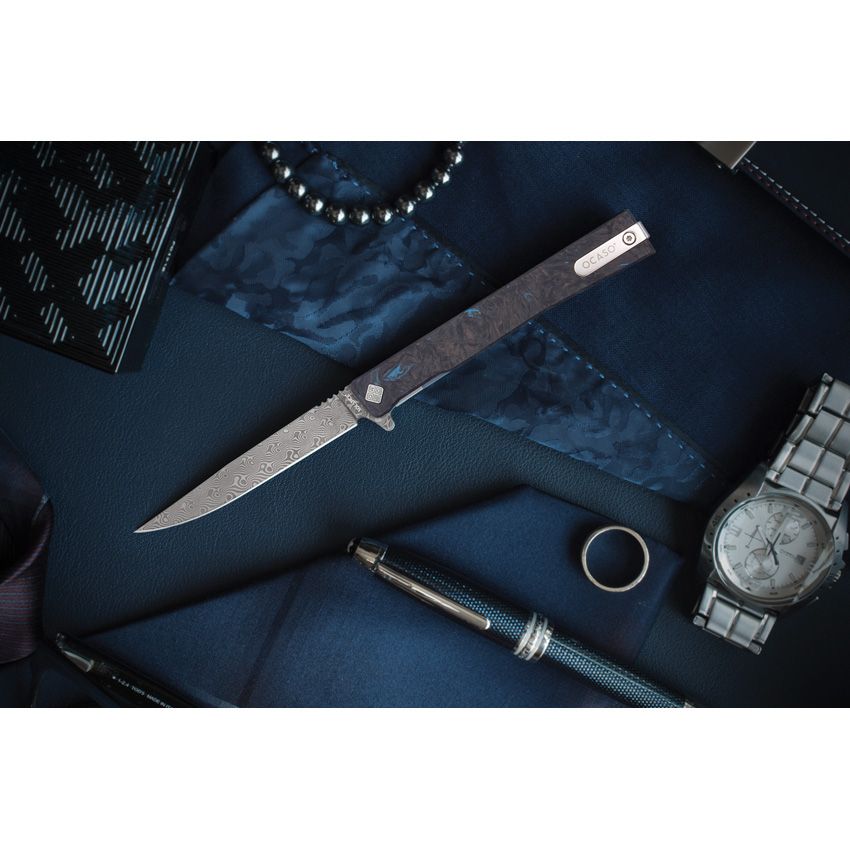 Solstice Damascus, Blau