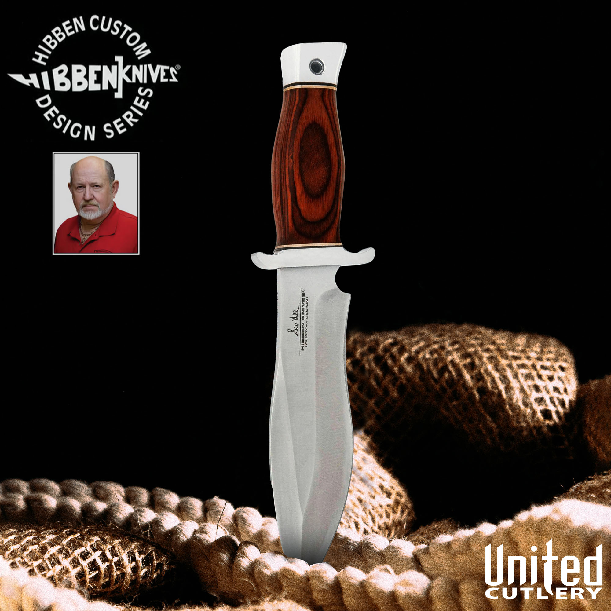 Gil Hibben Bloodwood Alaskan Stiefelmesser