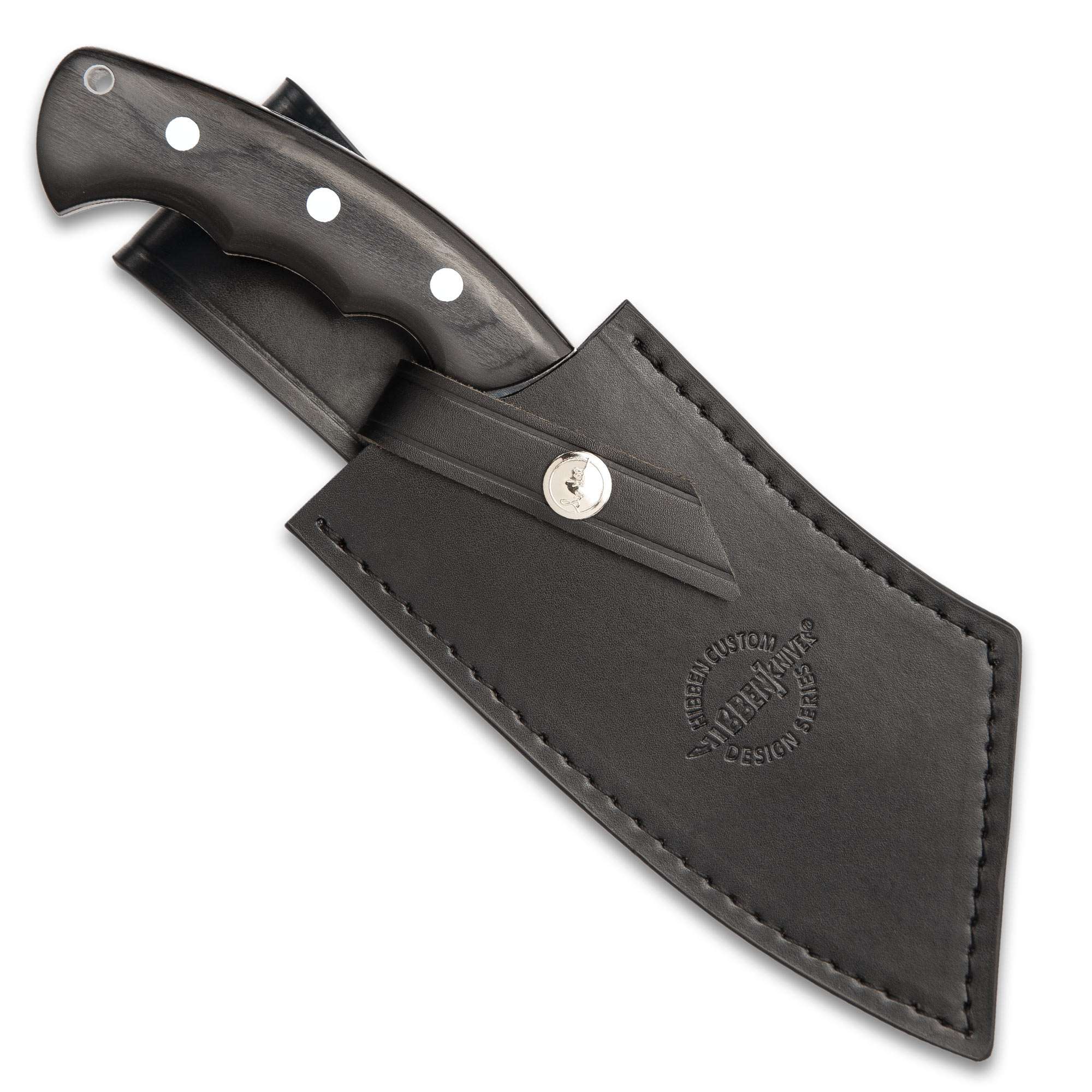 Hibben Legacy Ebenholz Hackmesser mit Scheide