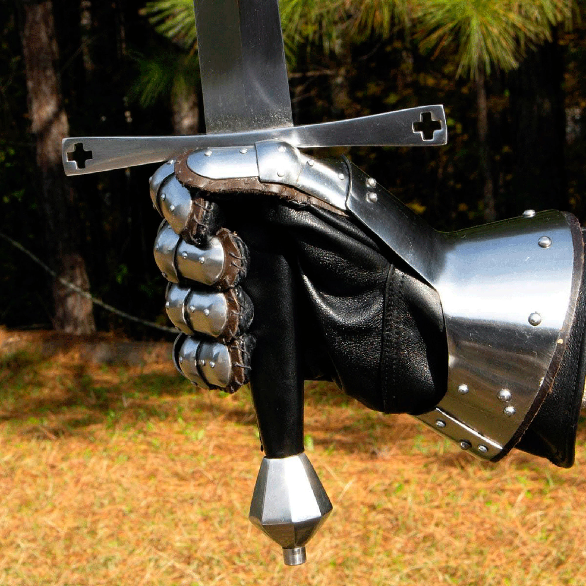 Gelenkige Sanduhr Gauntlets