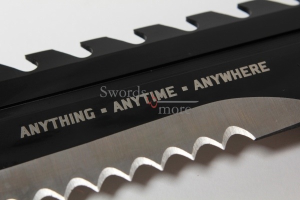 Anytime Anywhere Marine Recon Bowie und Scheide