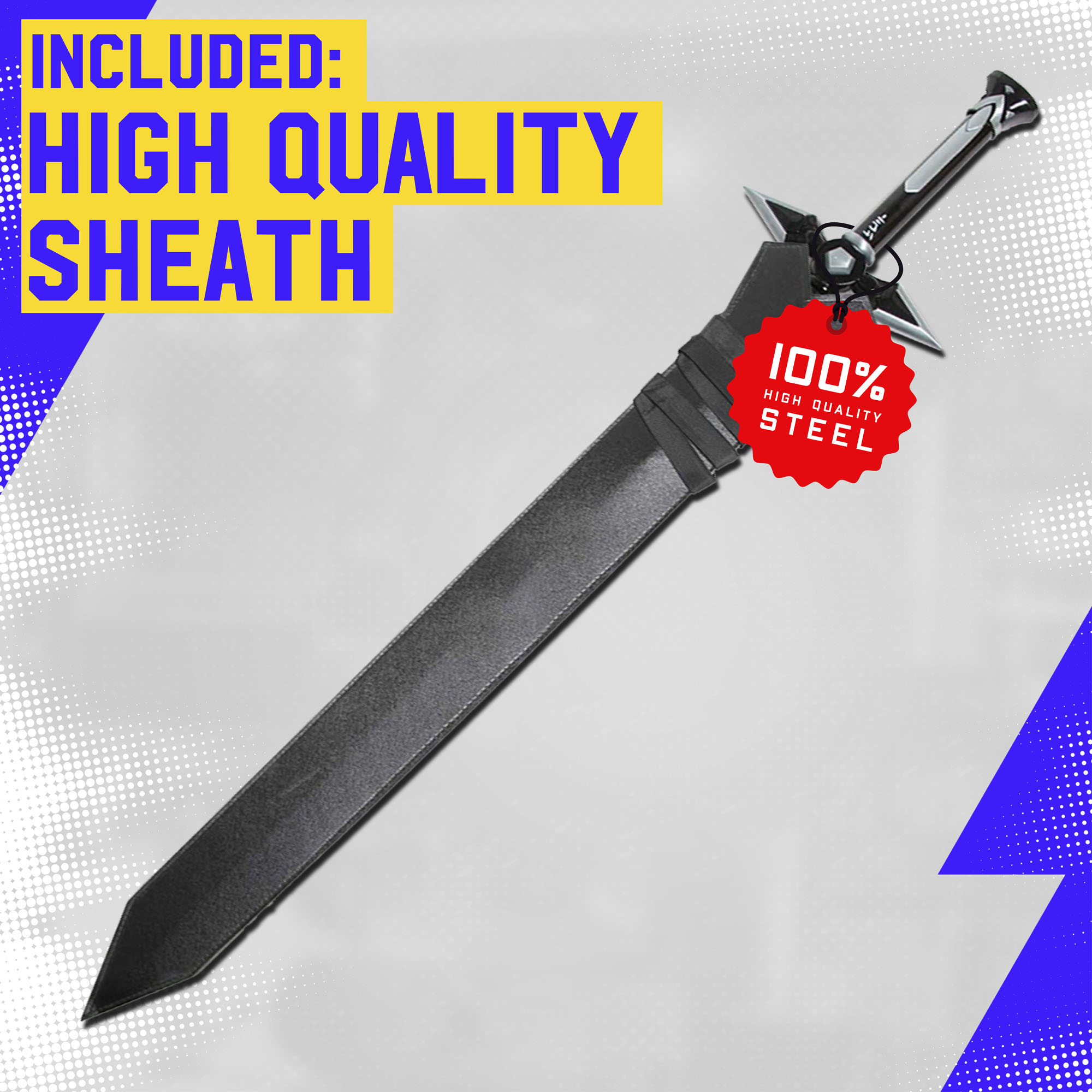 Sword Art Online – Dark Repulser Schwert - schwarz