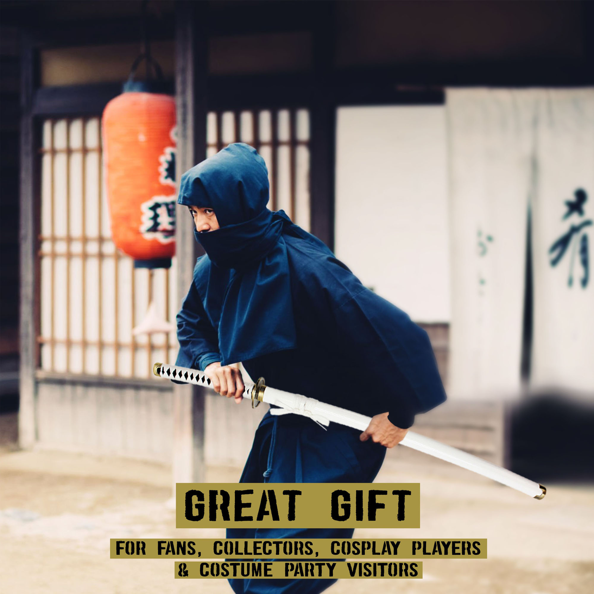 One Piece - Wado-Ichi-Monji Katana aus Holz mit Scheide