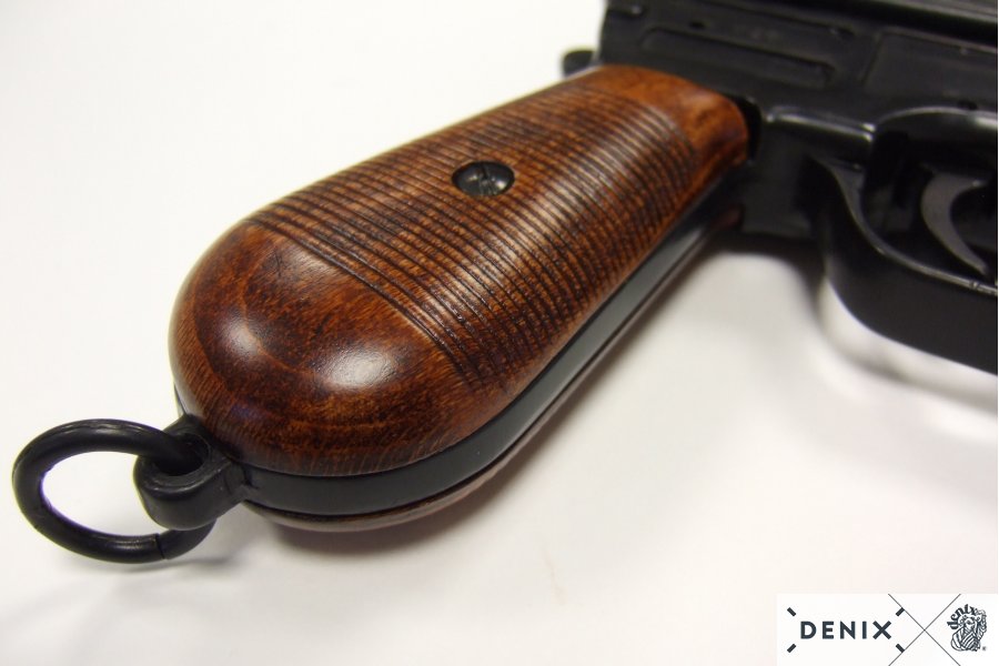 Mauser (Pistole) schwarz C 96 mit Holzgriff