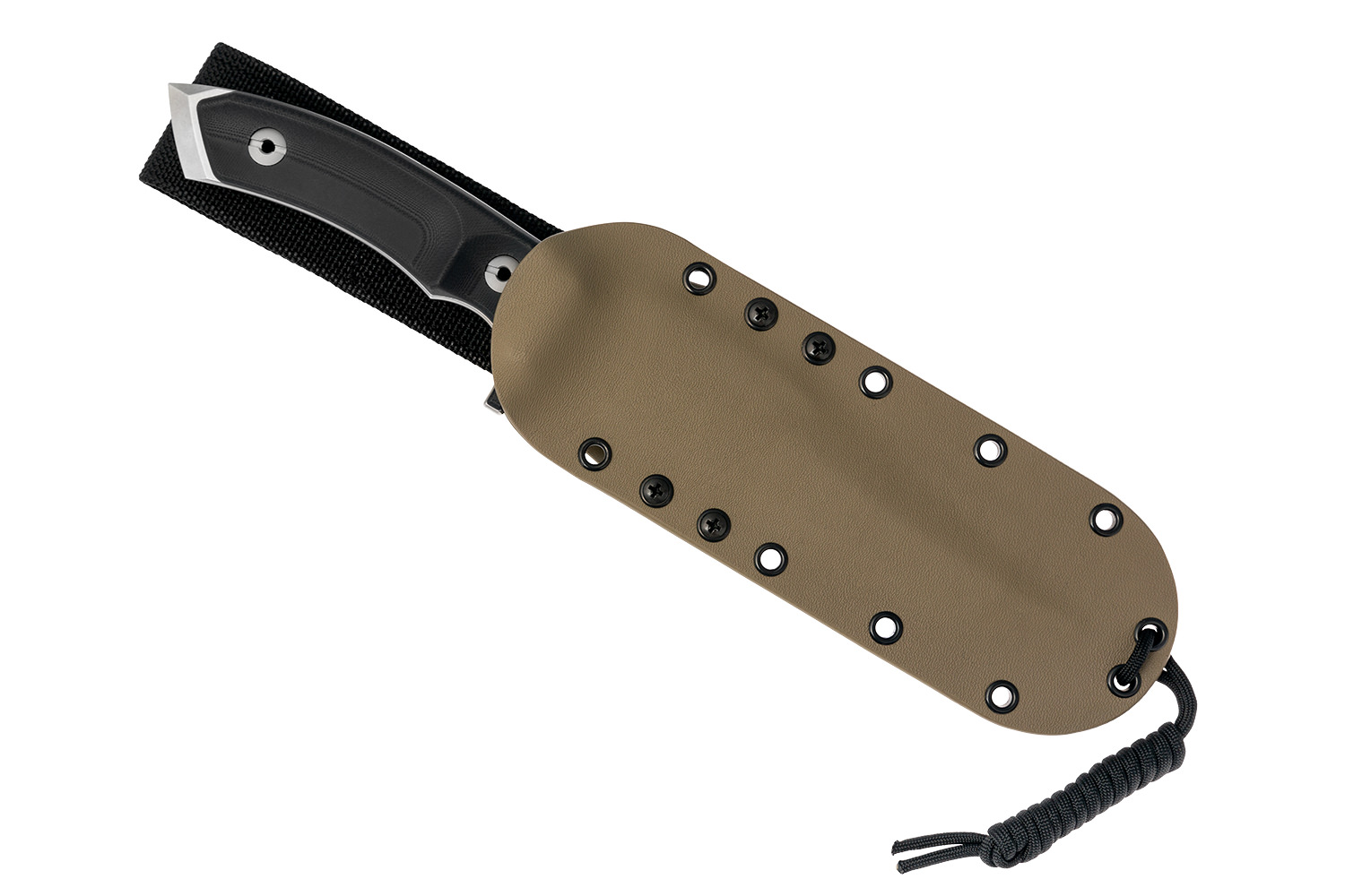 Tactical Eight SW mit Kydex-Scheide im Farbton FDE (Flat Dark Earth)