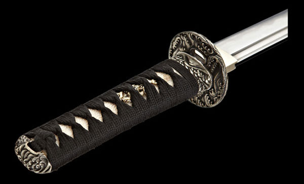Bushi FF Wakizashi Hi Silver Wave, 50 cm