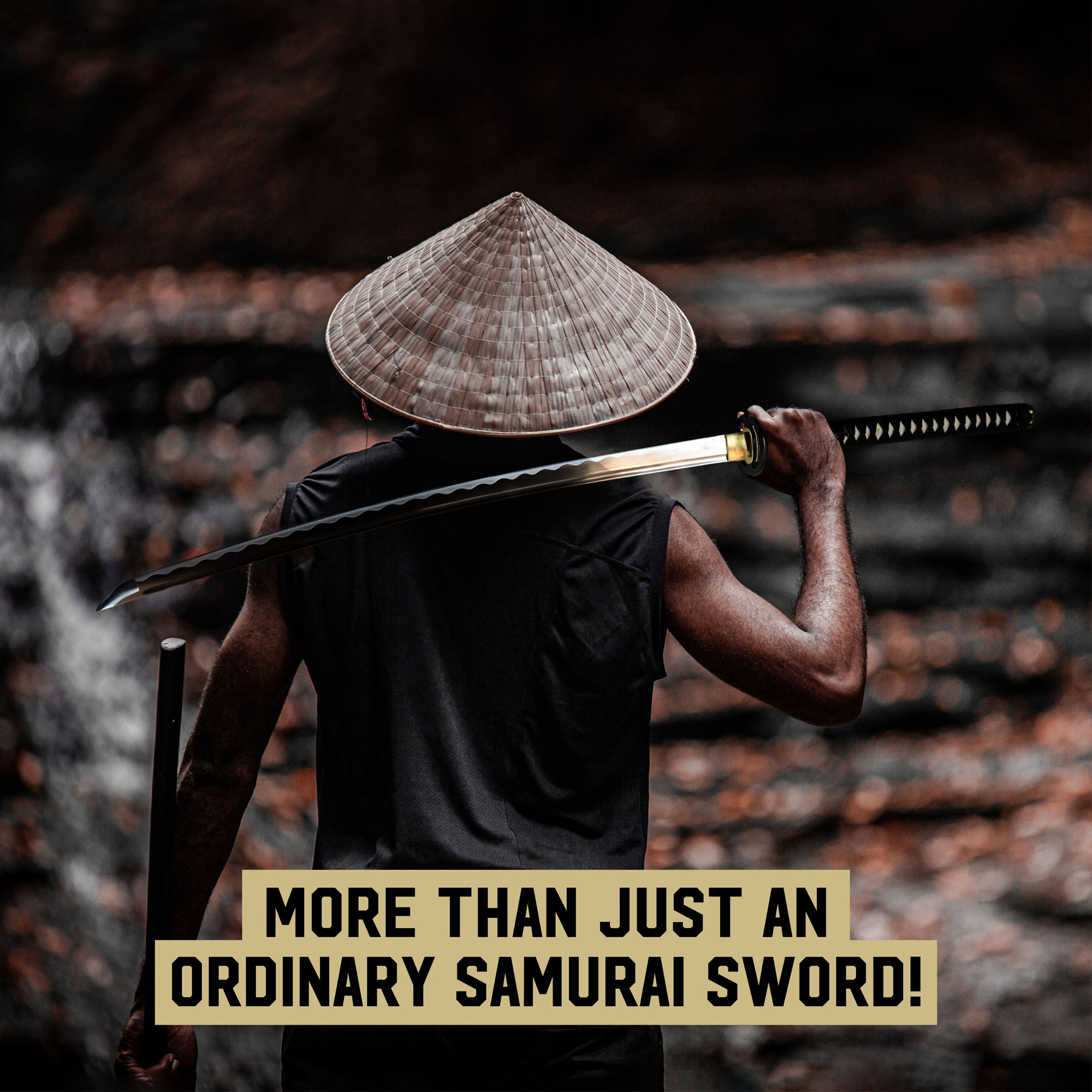 Miyamoto Musashi Katana, handgeschmiedet