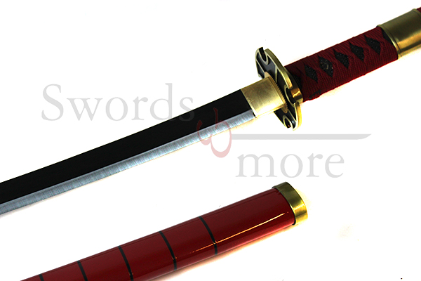 One Piece Roronoa Zoro Katana - handgeschmiedet&gefaltet, Set
