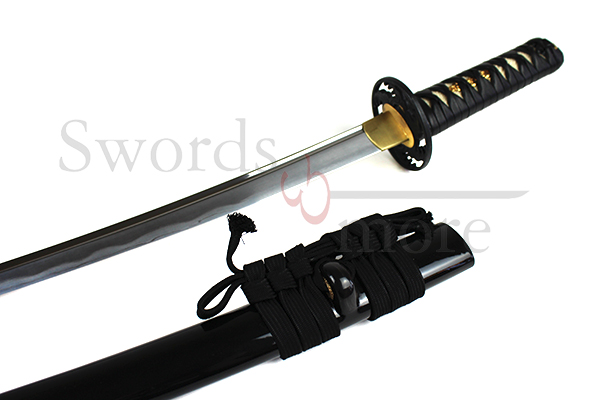 Wave Wakizashi (Bo-hi) New Wave Tsuba