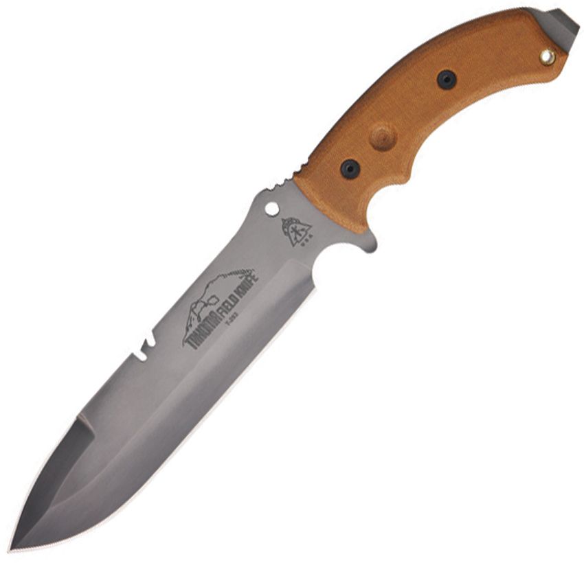 Tahoma Field Messer Tan Micarta