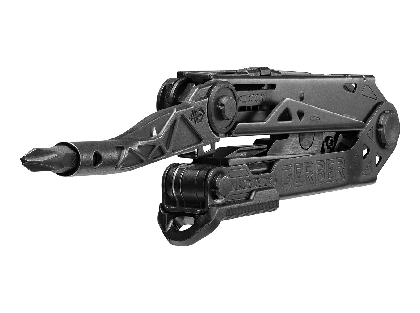 Center-Drive - Schwarz, Bit-Set, Molle-Kompatible Scheide