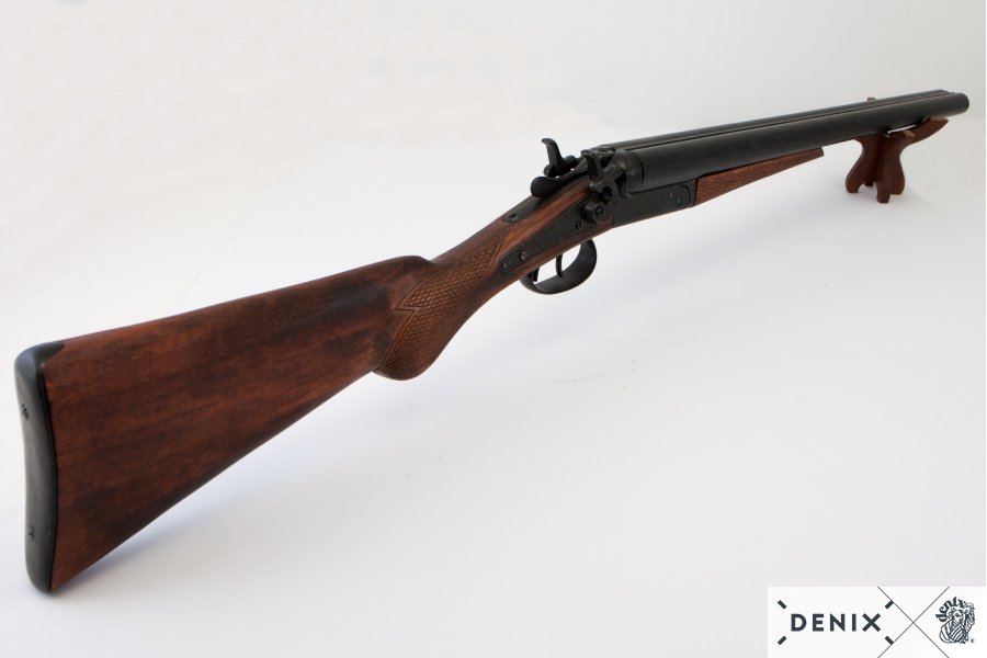 Schrotflinte Wyatt Earps 1881 mit Holzschaft