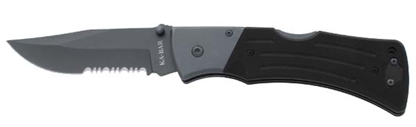 G10 MULE Klappmesser, Gezahnt