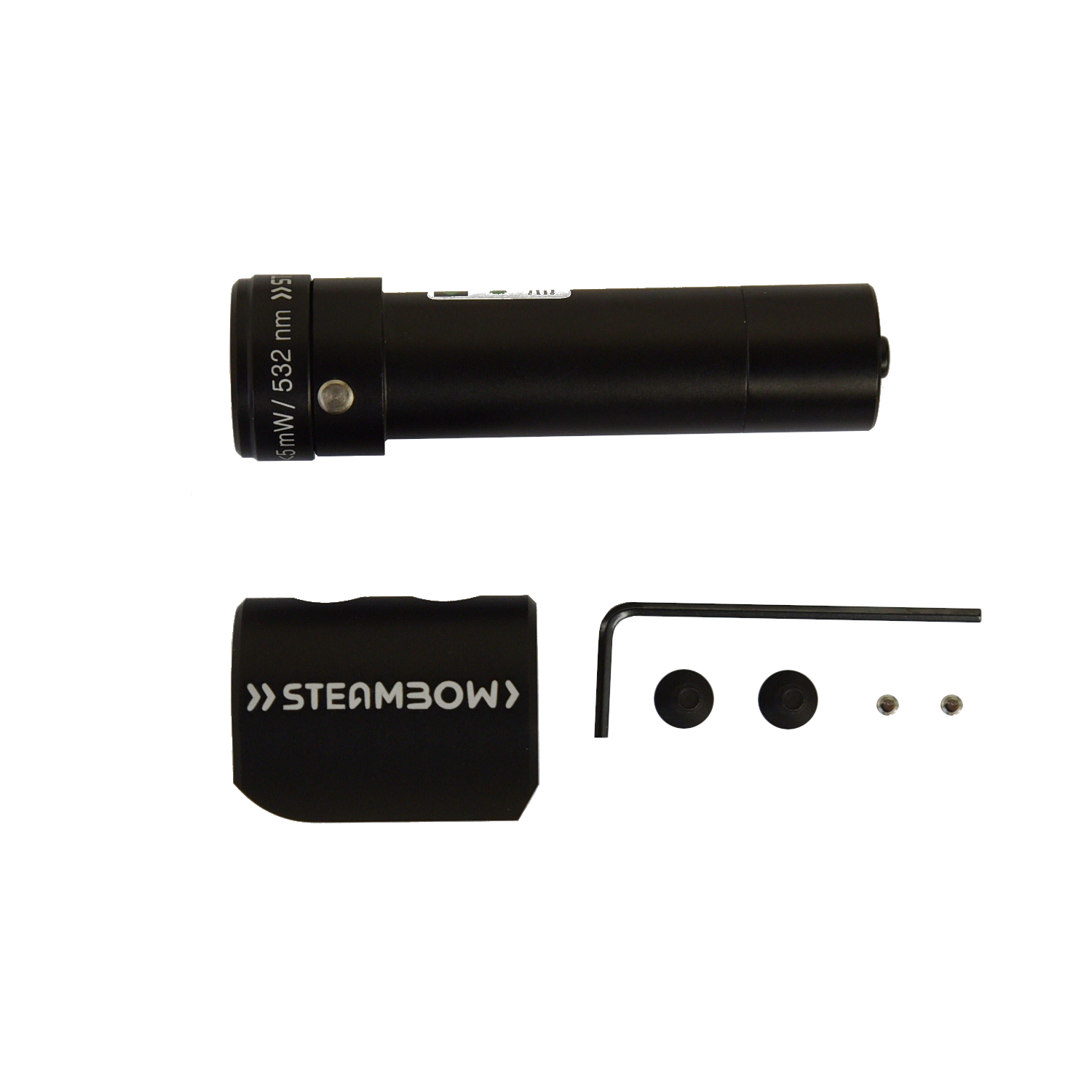 Steambow FENRIS – Komplettset inkl. Compoundbogen “M1” mit Leuchtpunktvisier, orange cams