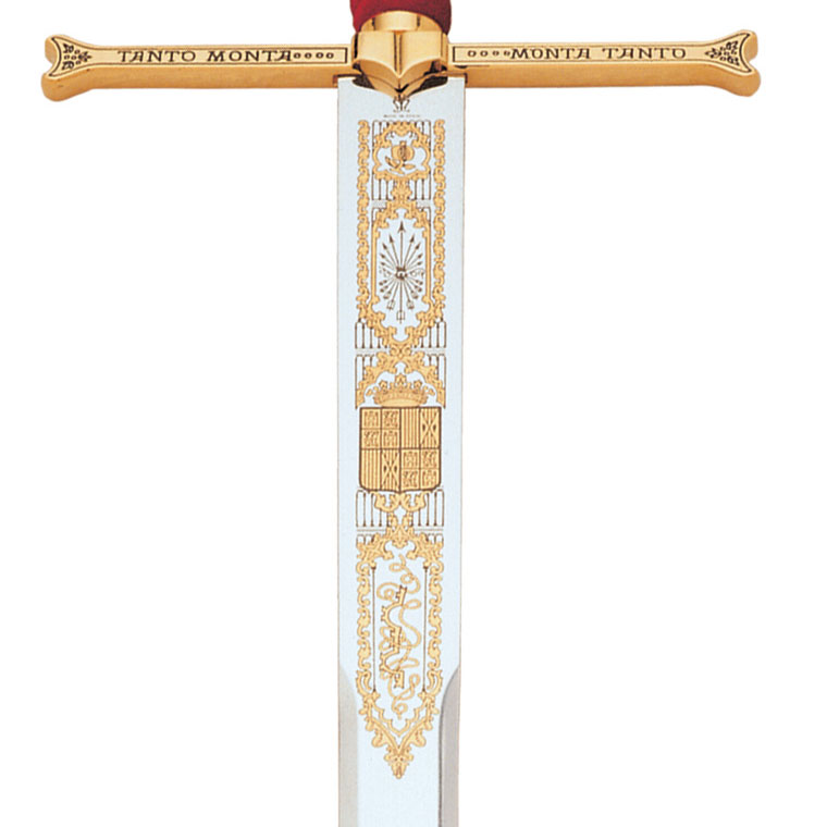 Langschwert der Katholischen Könige Goldfinish
