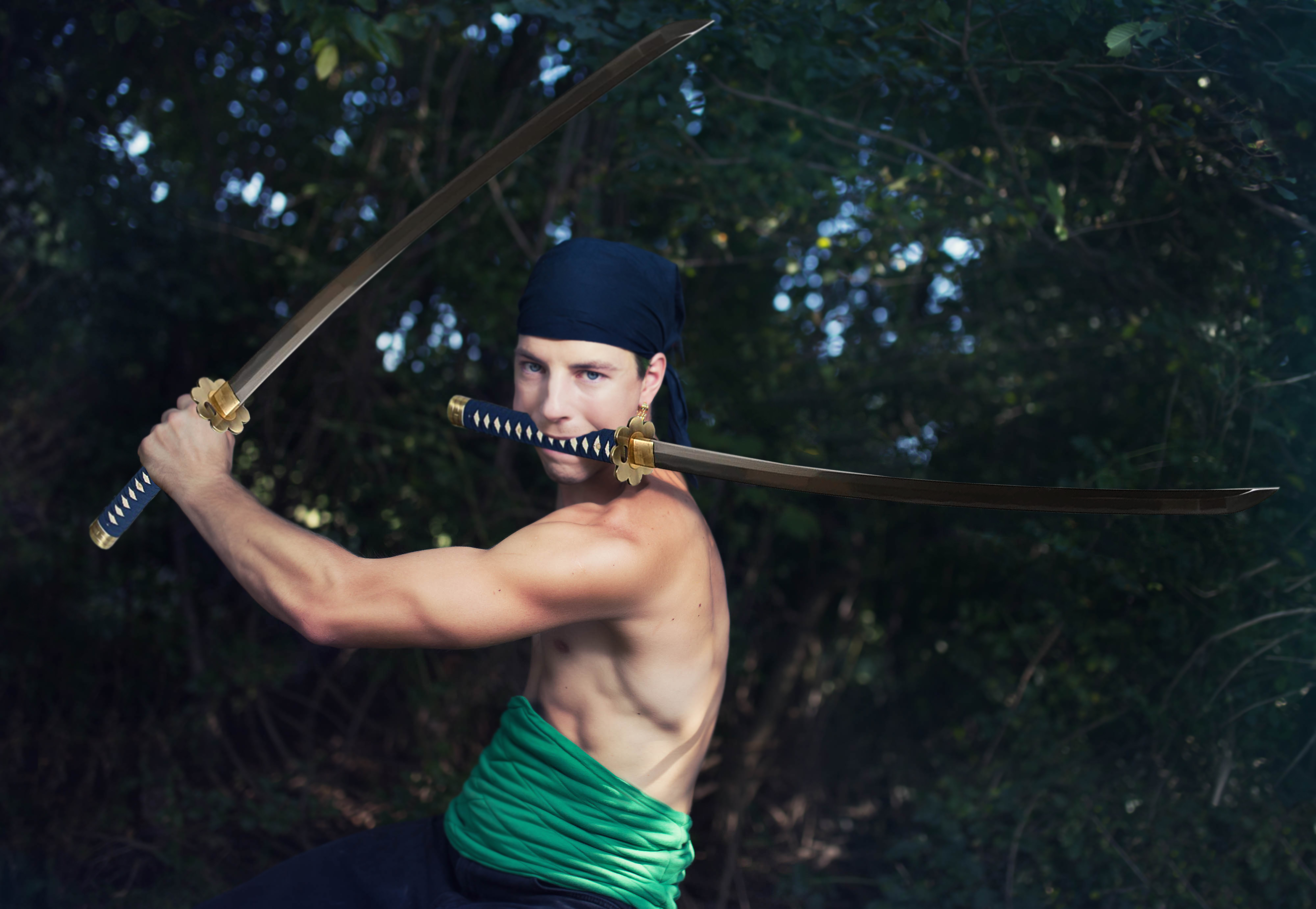 One Piece - Roronoa Zoro Katana - gefaltet - set