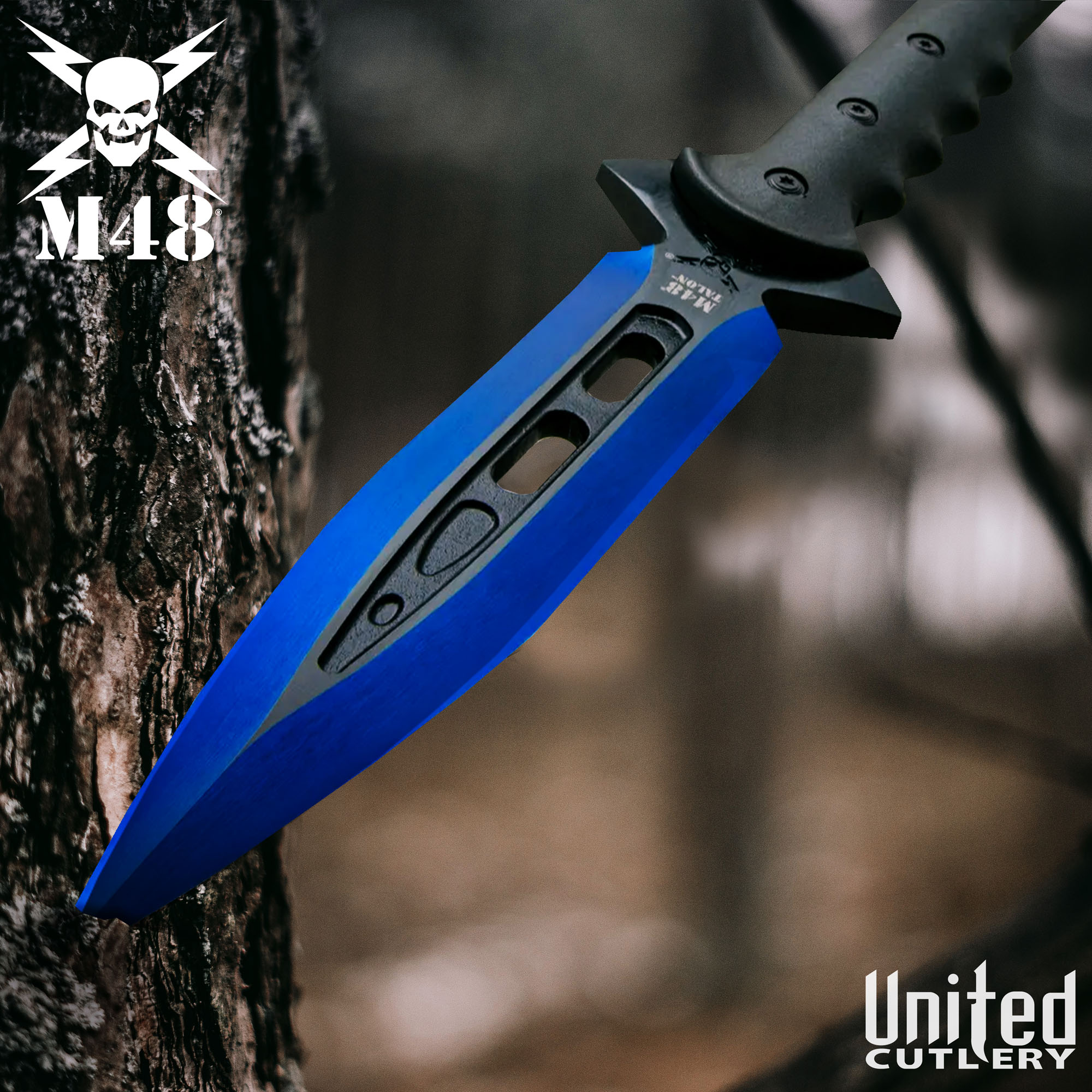 M48 Kommando Blue Talon Survival Speer mit Scheide
