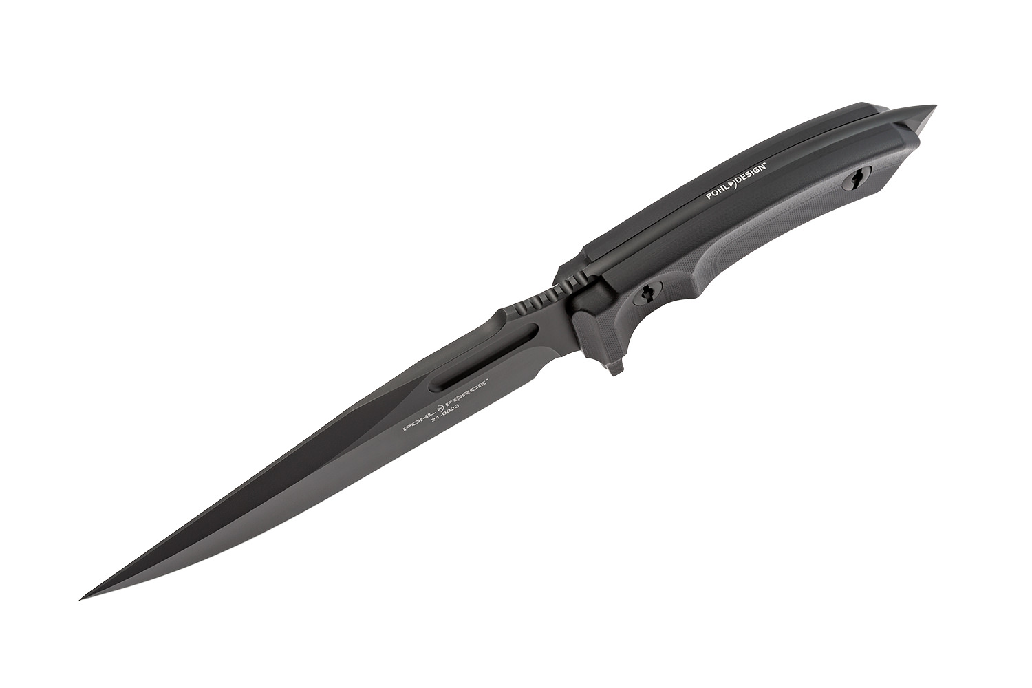 Tactical Eight BK mit Kydex-Scheide, Lanyard