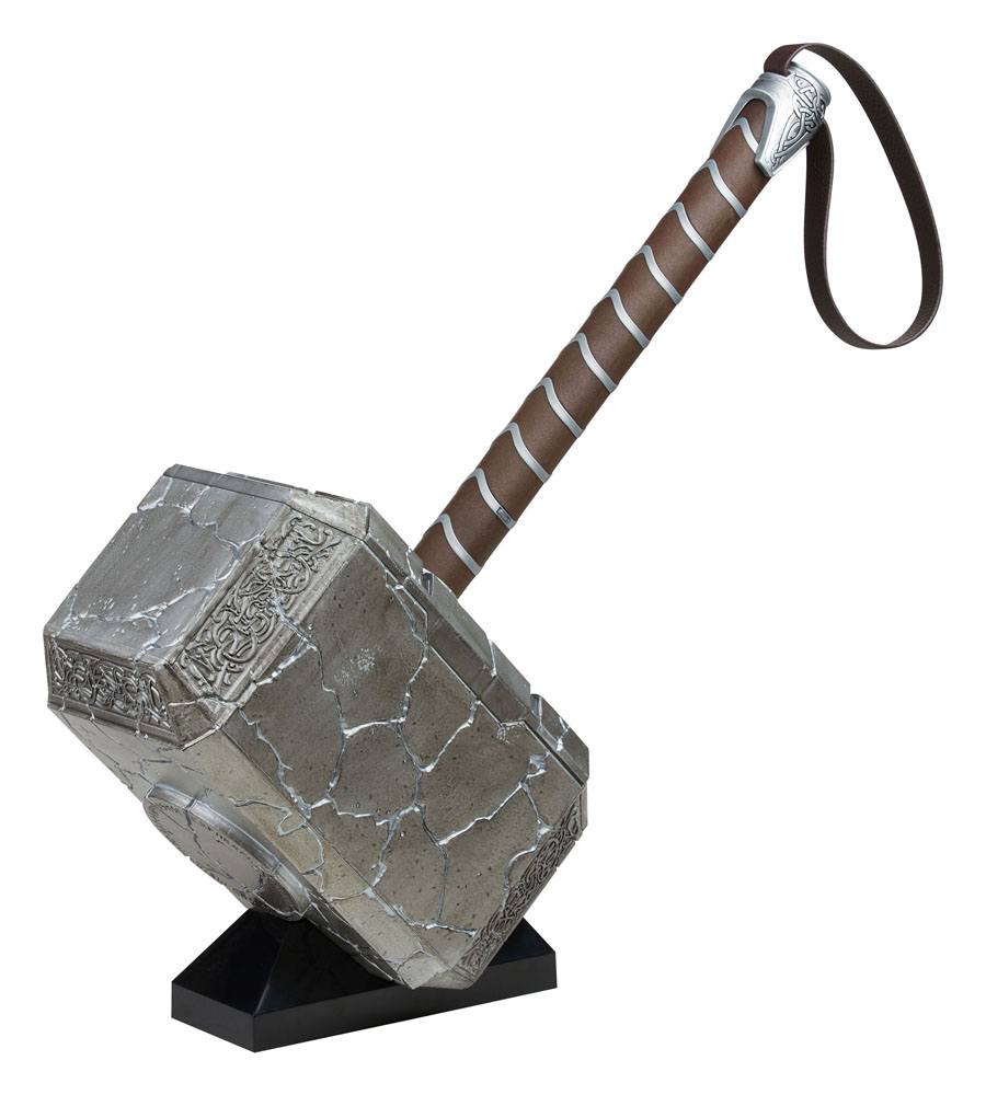 Thor: Love and Thunder Marvel Legends Mighy Thor Elektronischer Hammer Mjolnir 49 cm