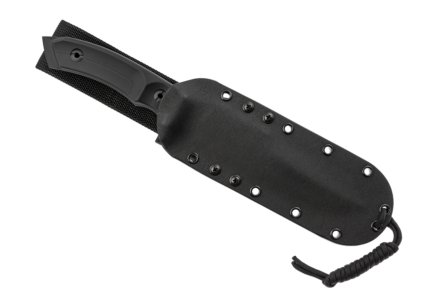 Tactical Eight BK mit Kydex-Scheide, Lanyard