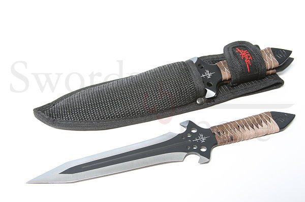 Kit Rae Hellhawk 3-er Wurfmesserset 24,8 cm, schwarz