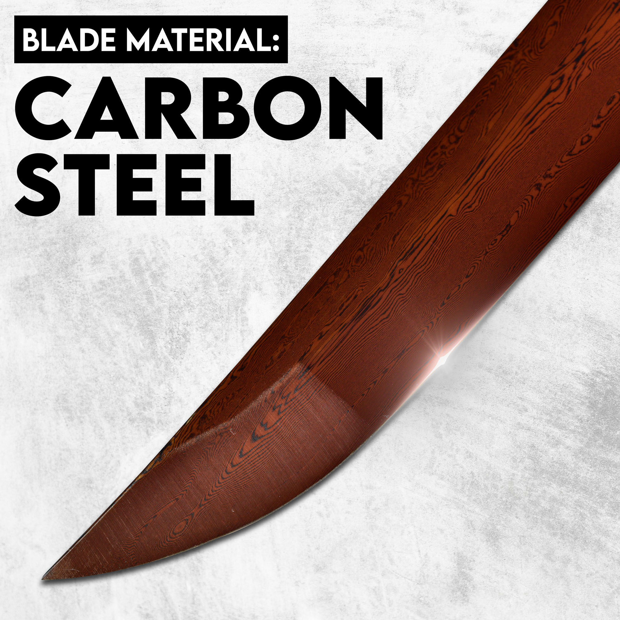 Wado-Ichi-Monji von Roronoa Zoro Katana - handgeschmiedet & gefaltet, Set - Blutdamast Edition