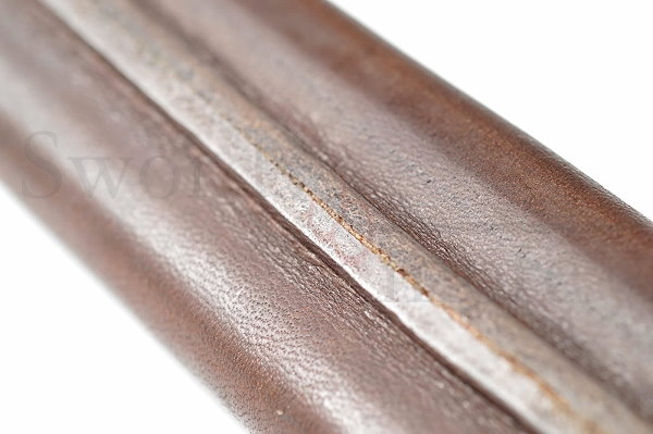 Scheide für Eineinhalbhand Schwert mit Gürtel, braun