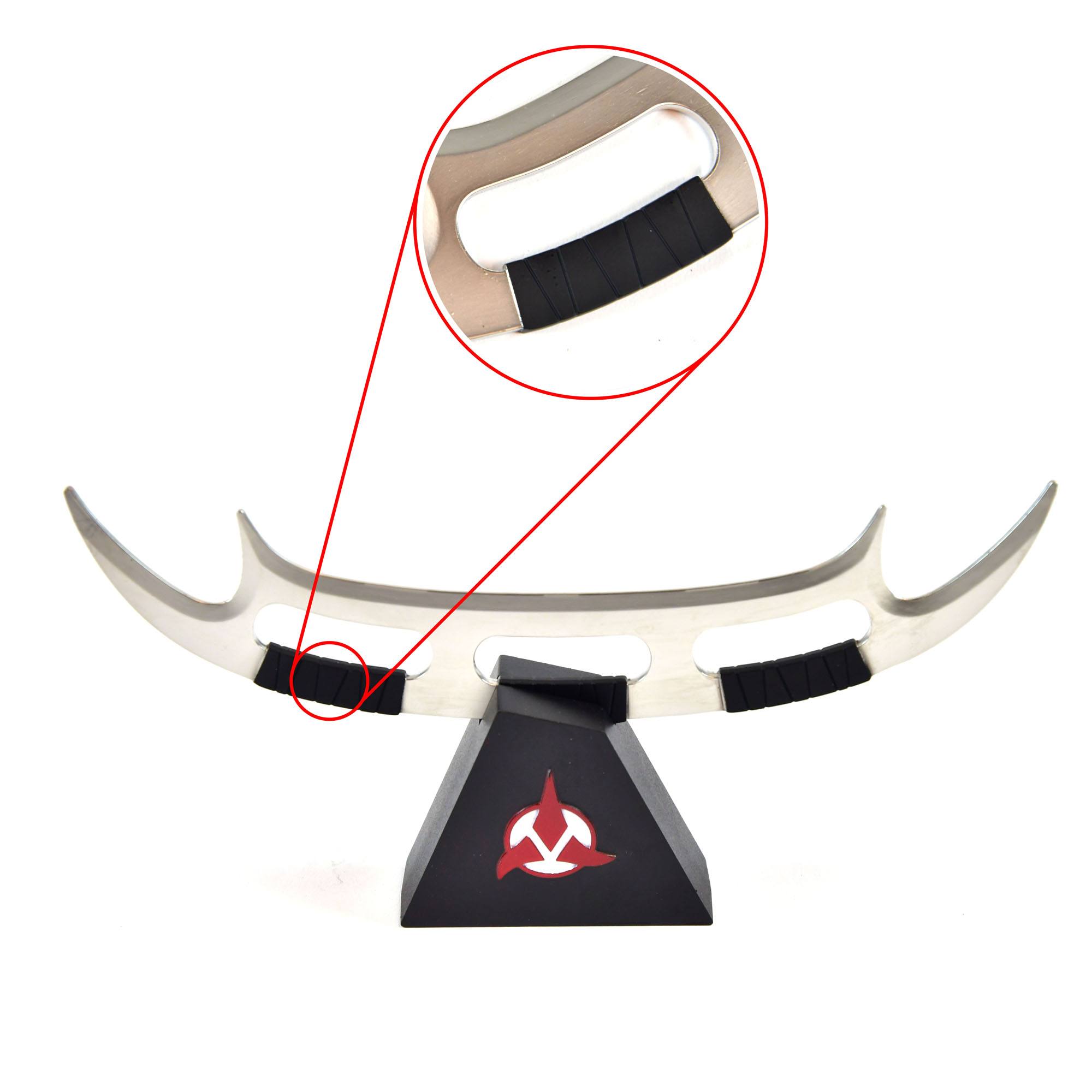 Star Trek - Klingonisches Bat'Leth mit Ständer, Brieföffner, Miniaturschwert, Schwert der Ehre