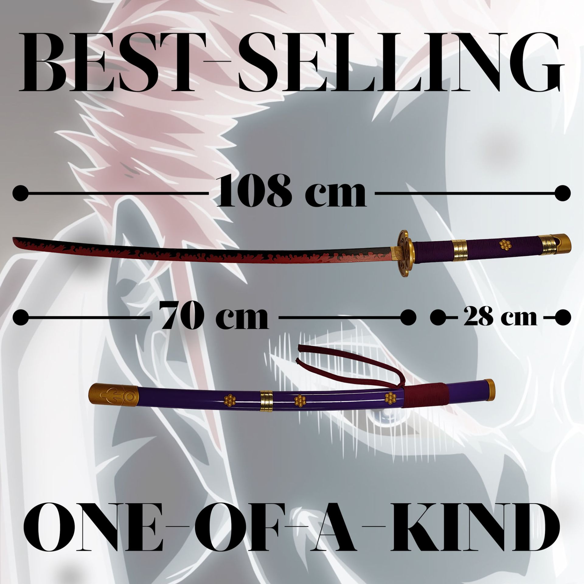 One Piece - Oden's Enma Schwert, lila