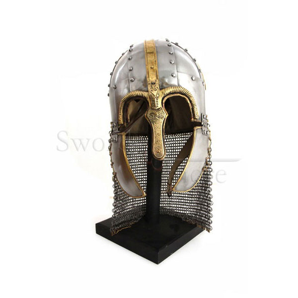 Coppergate Helm (gebogene Brünne) – frühes 7. Jahrhundert, Größe L