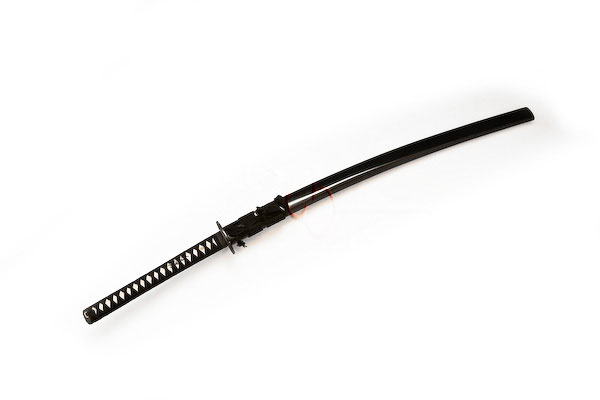72,39 cm Daimyo F/F Tri-Steel Shobu Katana in Mokko Cherry