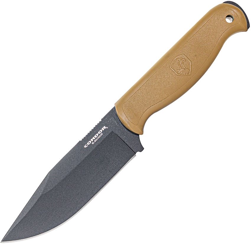 Fighter Messer, Hellbraun