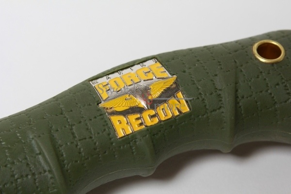 Anytime Anywhere Marine Recon Bowie und Scheide