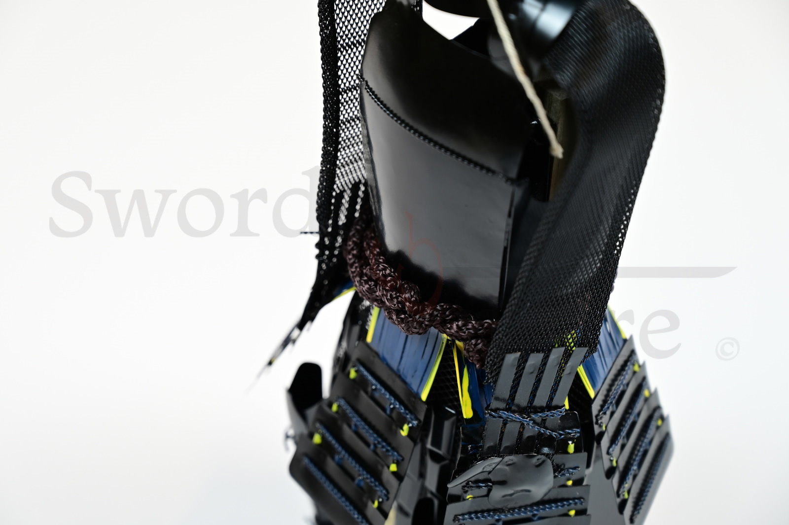 Japanische Samurai Rüstung Miniatur, Schwarz