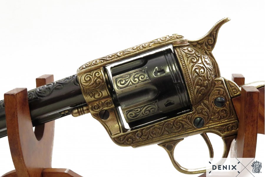 45er Peacemaker Colt, messingfarbe