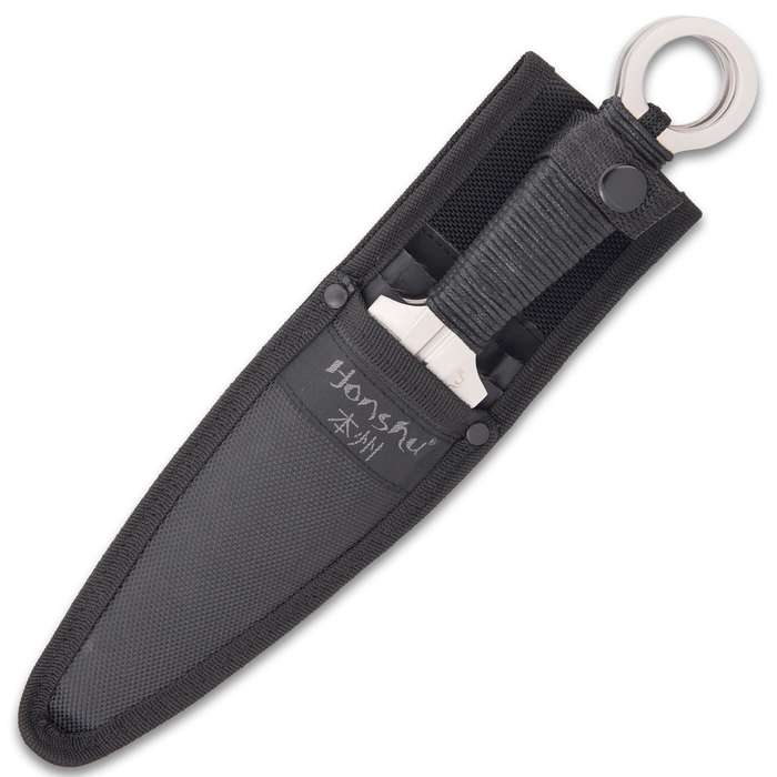 Honshu Kunai Wurfmesser Set mit Scheide
