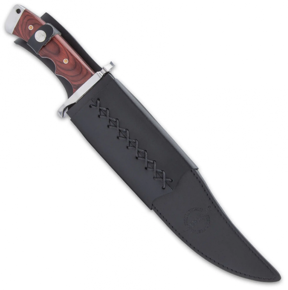 Hibben Bloodwood Magnum Bowie Messer mit Scheide