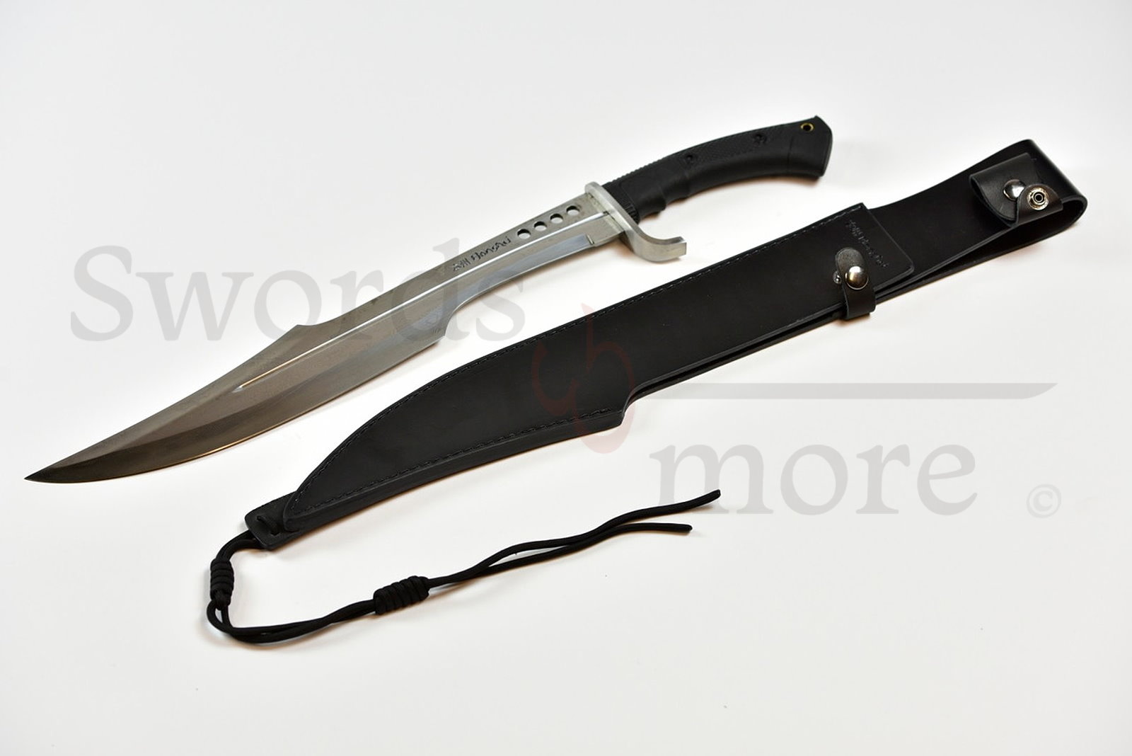 Honshu Spartanerschwert mit Scheide, Damaststahl