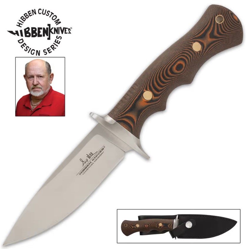 Hibben Tundra Bushcraft Messer mit Scheide