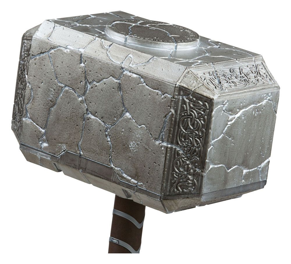 Thor: Love and Thunder Marvel Legends Mighy Thor Elektronischer Hammer Mjolnir 49 cm