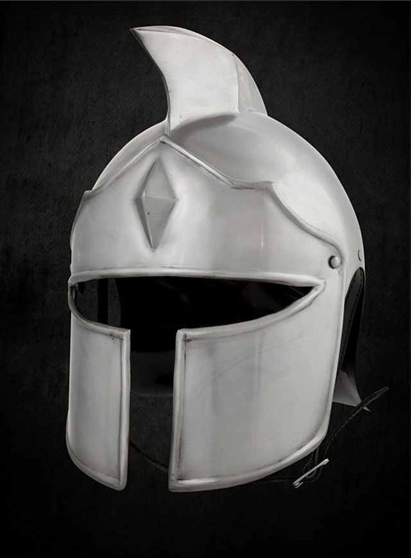 Futuristischer Stahlhelm