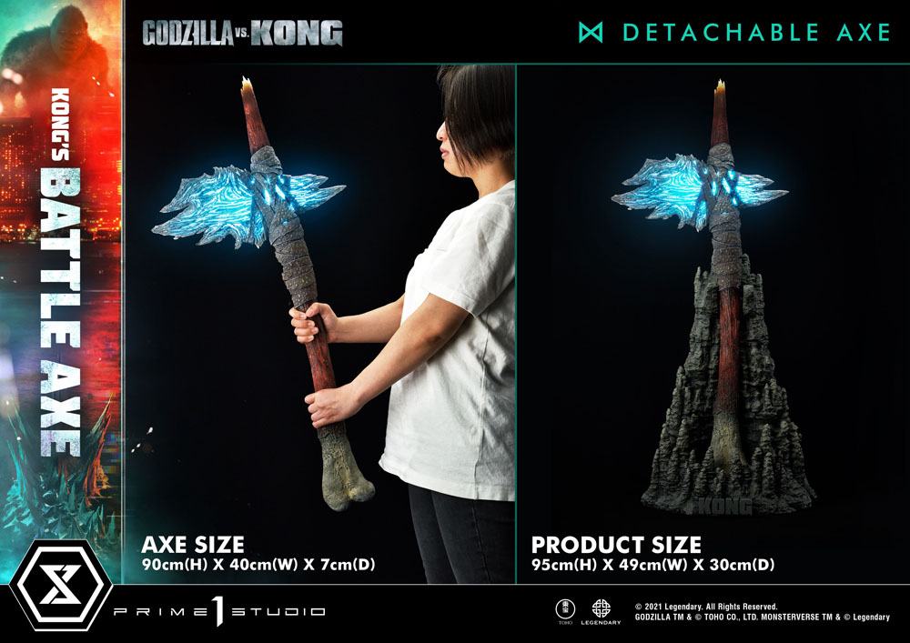 Godzilla vs Kong Replik 1/1 Kong's Battle Axe 95 cm