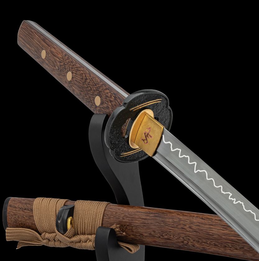 Shikoto Tigerwood Wakizashi