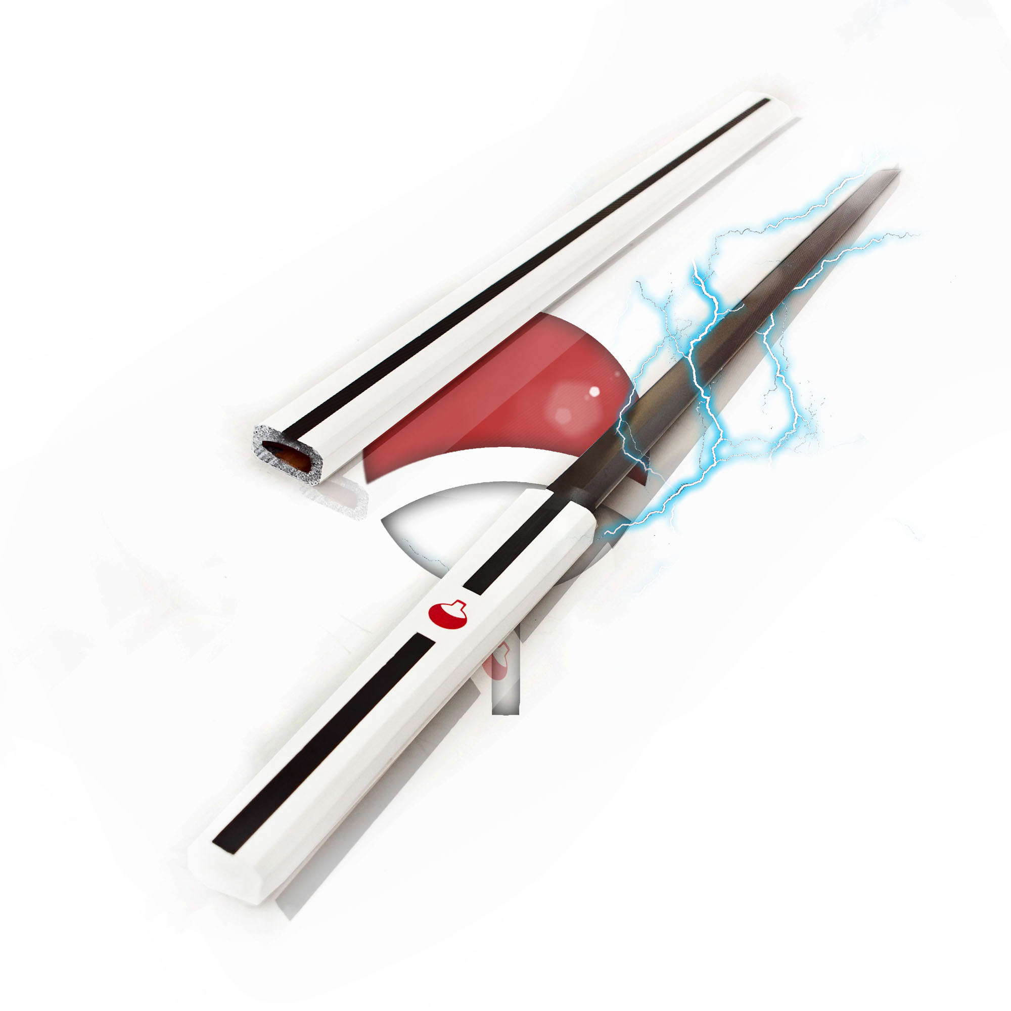 Anime Sasuke Uchiha Anime Katana - Handgeschmiedetes Schwert von Kusanagi, Sasuke Schwert Karbonstahl mit Scheide, Ninja, Samuraischwert, Anime Sasuke Schwert für Anime Kostüm & Anime Geschenke