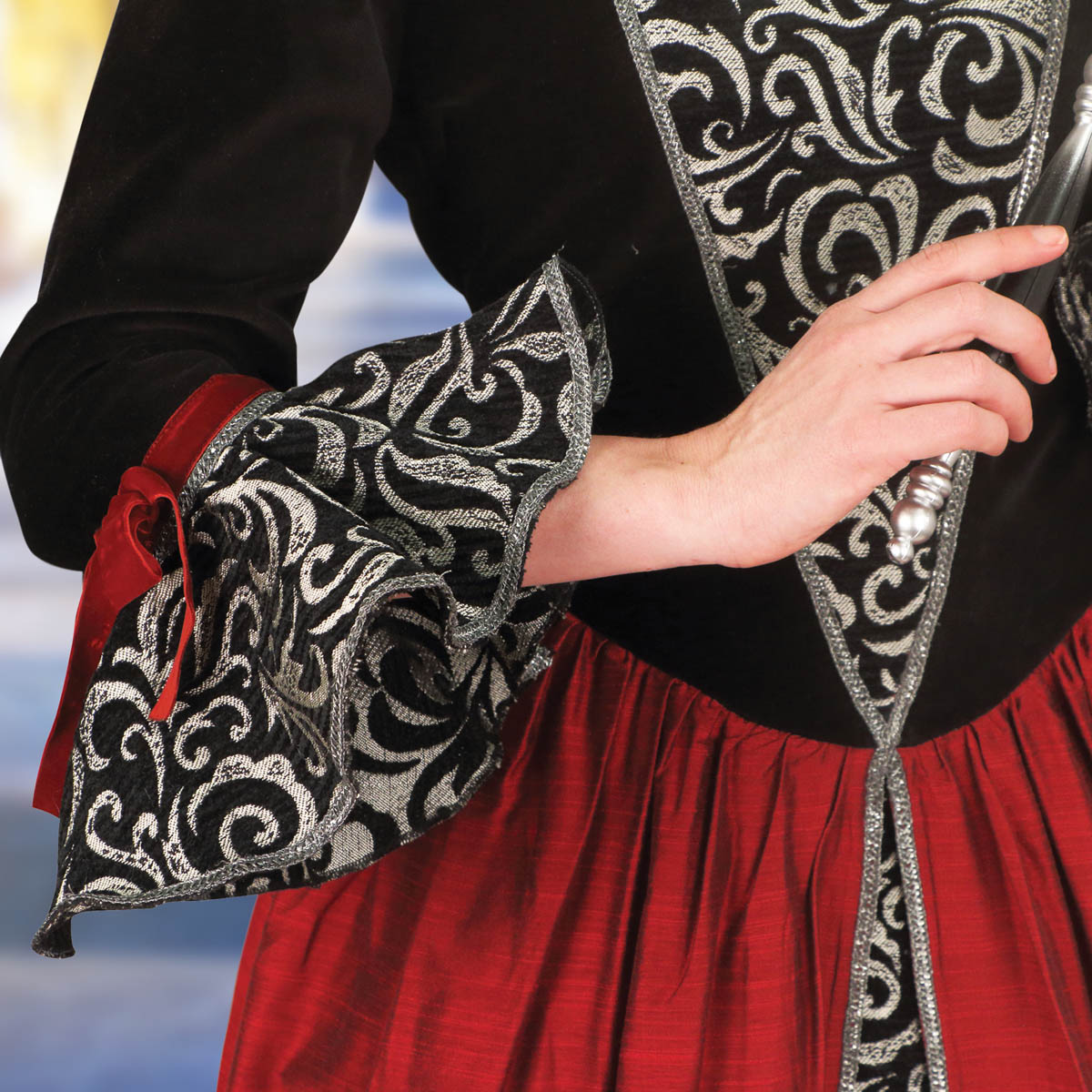 Commedia der Kunst Kleid, Größe L