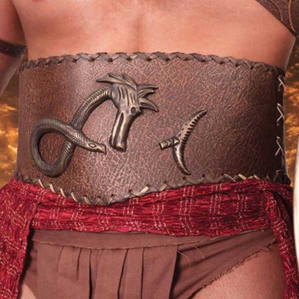 Spartacus Gürtel mit Pferdeverzierung