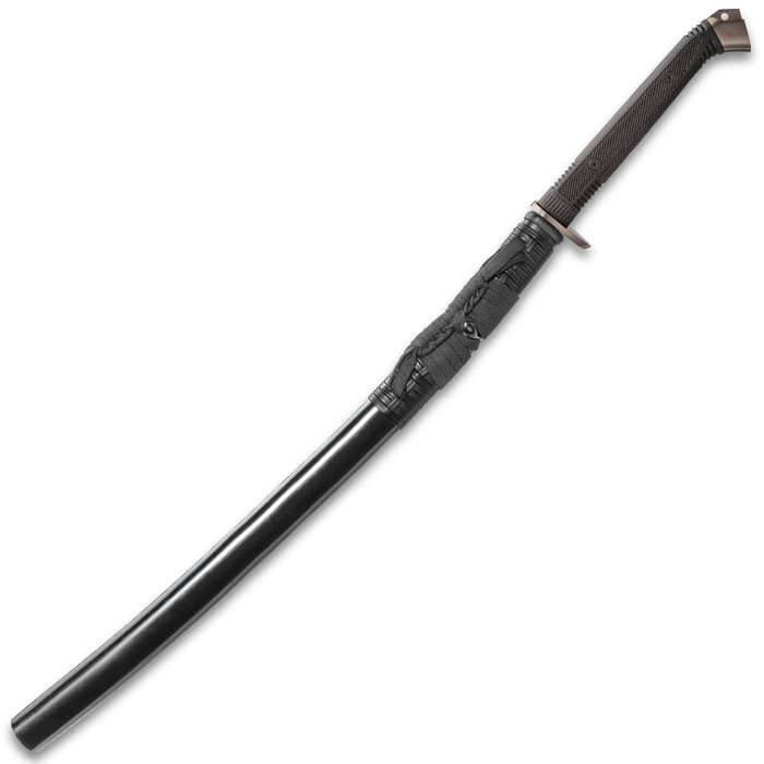 Honshu Boshin Damascus Katana mit Scheide