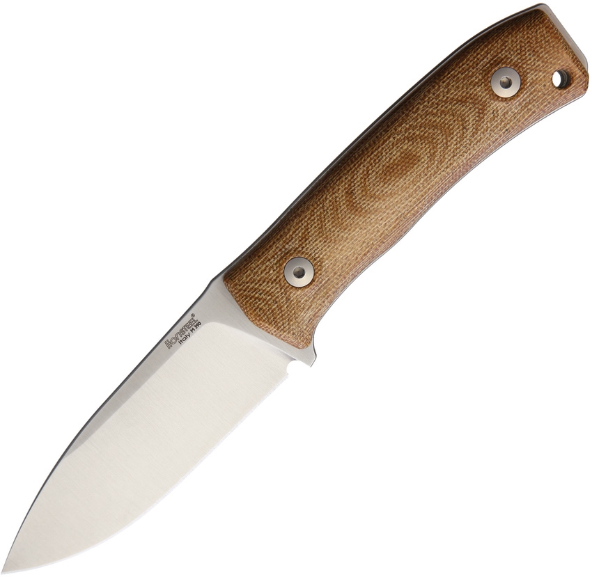 M4, Festgestellte Klinge, Naturfarbenes Leinen-Micarta 